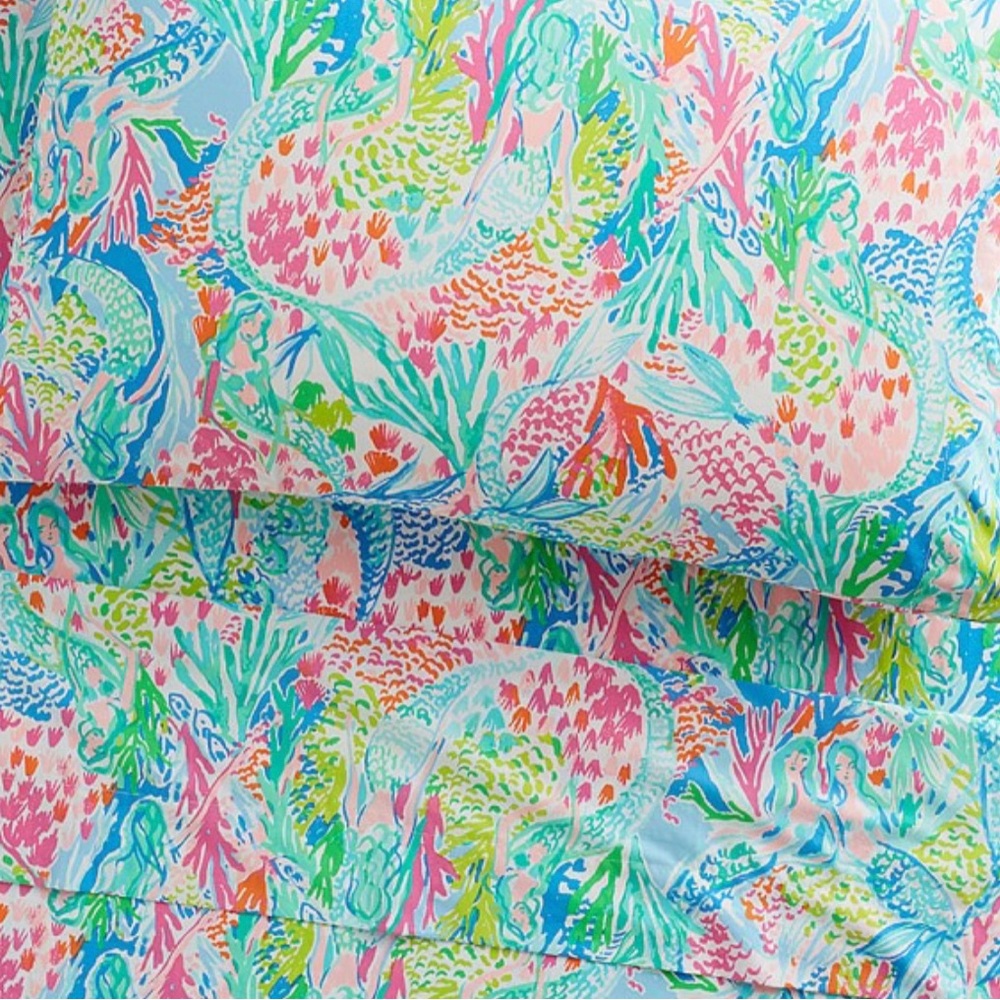 Lilly Pulitzer x Pottery Barn Kids Sheet set and Pillowcases